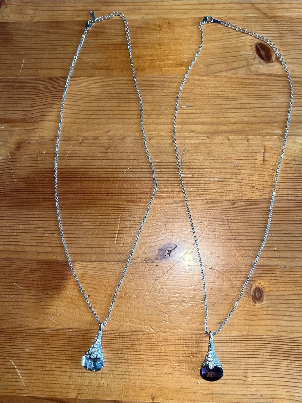 Two Beautiful Crystal Necklaces